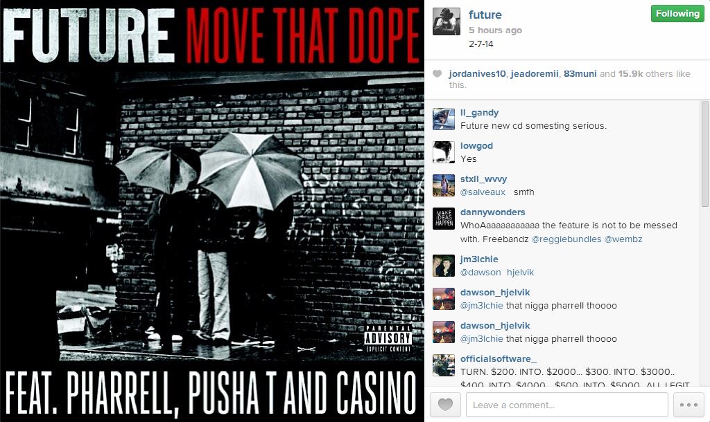 Future ft. pharrell pusha t & casino