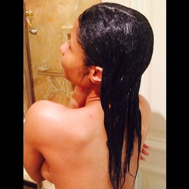 from Keaton nicki minaj naked in the shower little sluts showing pussy