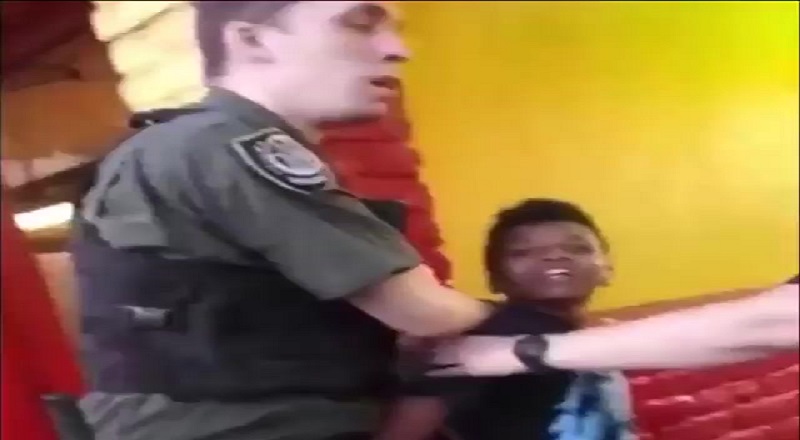 Yesterday, a video went viral of this young man, photoed right, being arrested by three police officers. With police brutality, especially towards black people, this video is receiving so much scrutiny. Making it more controversial is that the young man is clearly not even a teenager, yet, and there are people begging the police to stop, which they refuse.