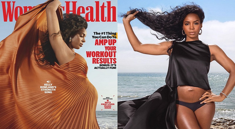 Kelly Rowland is on the cover of "Women's Health" magazine, this month. With the cover, alone, she made a huge announcement. The famed R&B singer is pregnant with her second child.