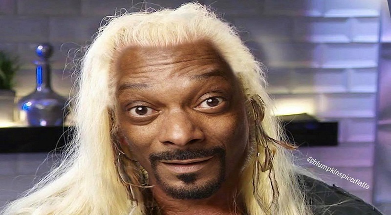 Snoop Dogg is always joking around, on the internet. Normally, he saves his best stuff for Instagram. Tonight, though, he shared a meme someone did of him, mashing his face with "Dog, The Bounty Hunter," renaming him "Snoop Dogg, The Bounty Hunter."