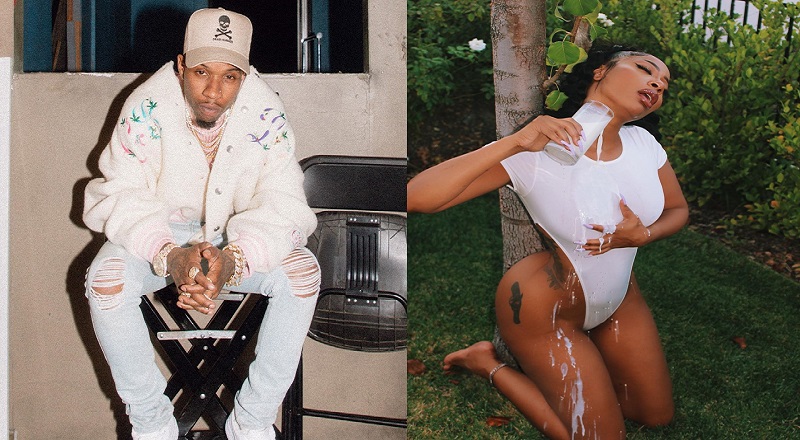 Tommie is thirst-trapping, heavy, on Instagram, this morning. It looks like she caught Tory Lanez, as he commented on her milk photos. Fans viewed that as Tory Lanez shooting his shot at Tommie, so they began dragging him over being charged with shooting Megan Thee Stallion, telling him that Tommie shoots back, and that because he shot Megan, he thinks he can shoot everything, everywhere, though he has not been convicted of shooting anyone.