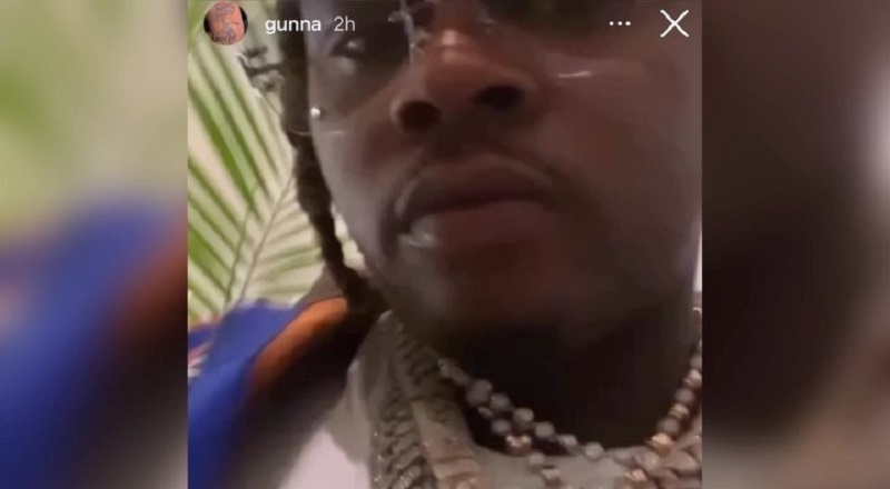 Gunna speaks on his security beating up a fan