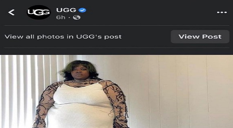 UGG took down pic of plus-sized black woman due to Facebook bullying