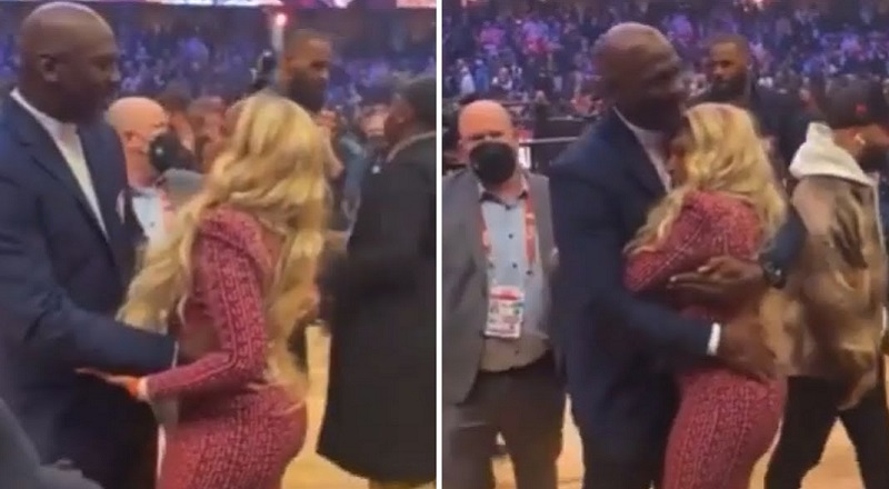 Michael Jordan goes viral for touching Mary J Blige's booty