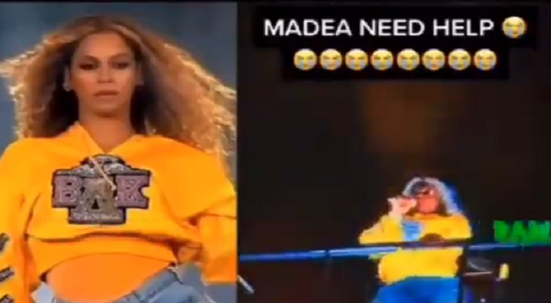 Tyler Perry goes viral for Madea dressed as Beyoncé dancing video 