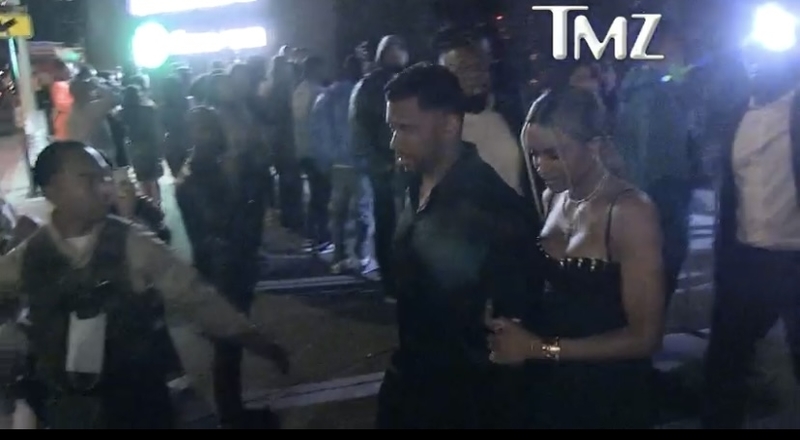 Ciara and Russell Wilson leave Super Bowl party after Future shows up