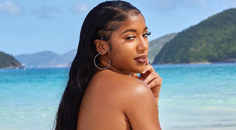 Te'a Cooper dominates Twitter with her photo from SI Swimsuit Issue